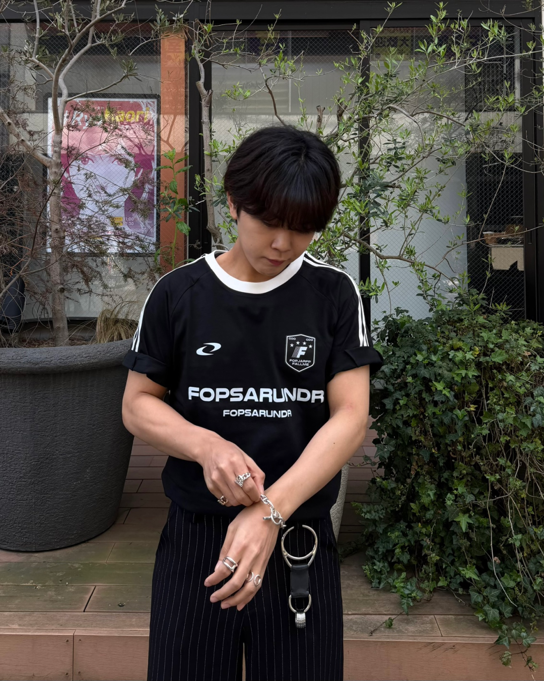 スポーティープリントTシャツ KA7198