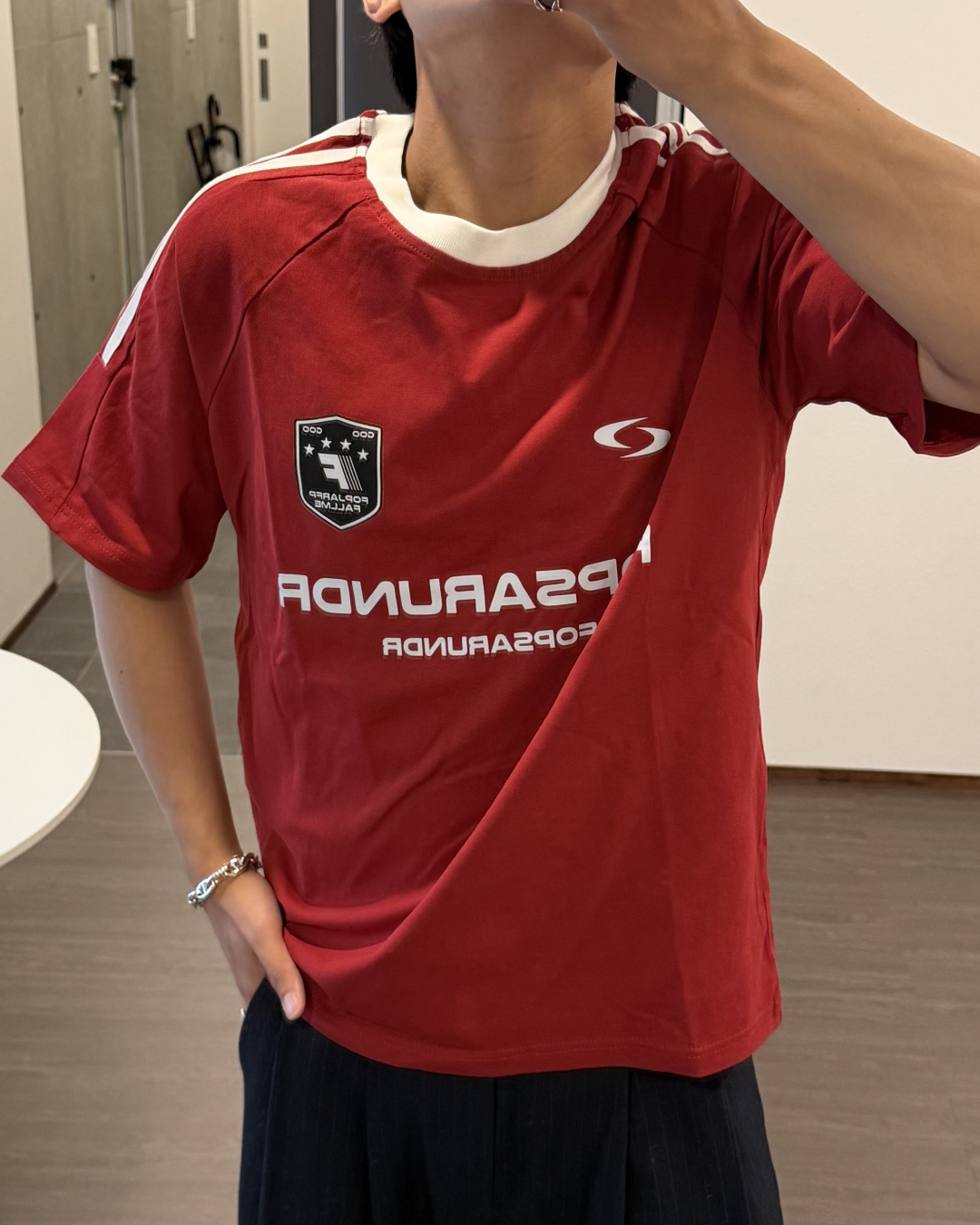 スポーティープリントTシャツ KA7198