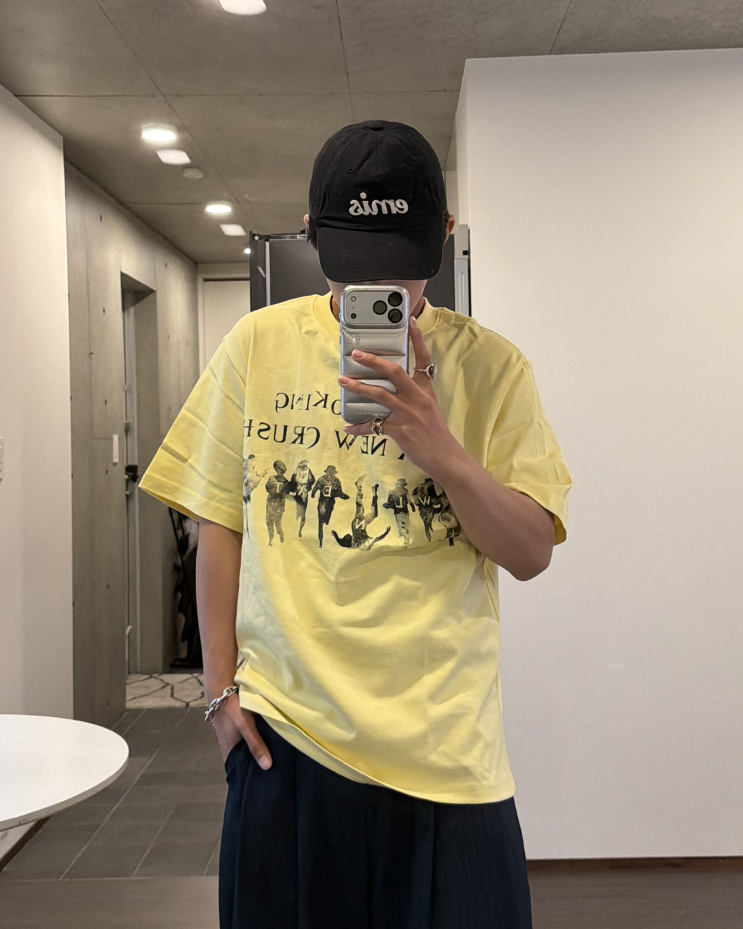 グラフィックプリントTシャツ KA7203