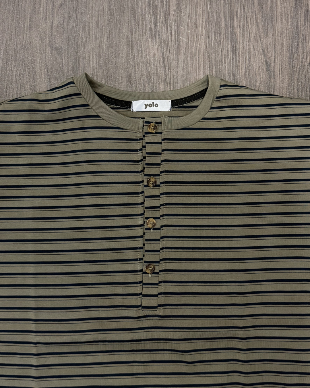 ヘンリーネックボーダーロンT KA7216 – YOLO（ヨロ）｜ファッション通販