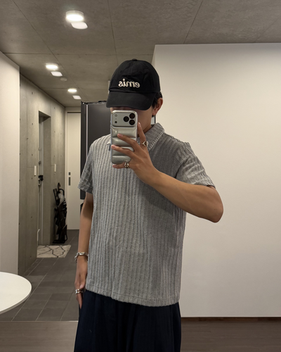 ステッチラペルTシャツ KA7225