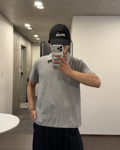 ステッチラペルTシャツ KA7225