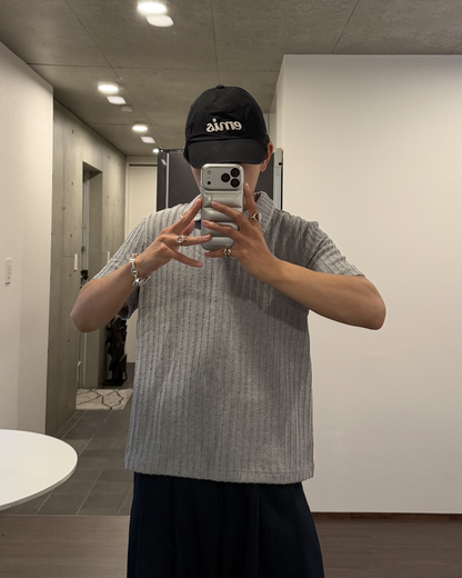 ステッチラペルTシャツ KA7225