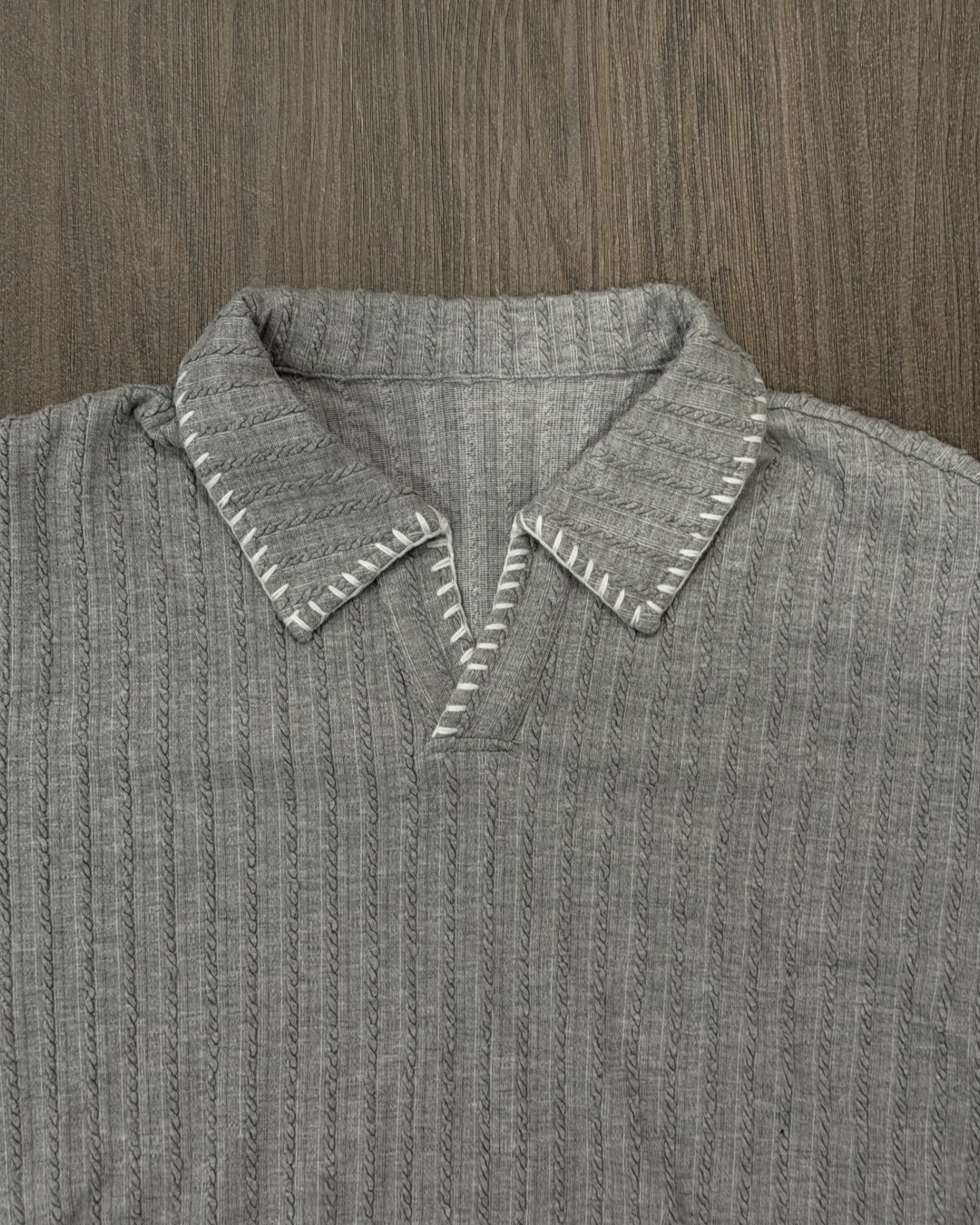 ステッチラペルTシャツ KA7225