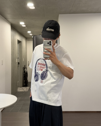ヘッドフォンプリントTシャツ KA7250
