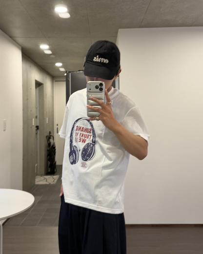 ヘッドフォンプリントTシャツ KA7250
