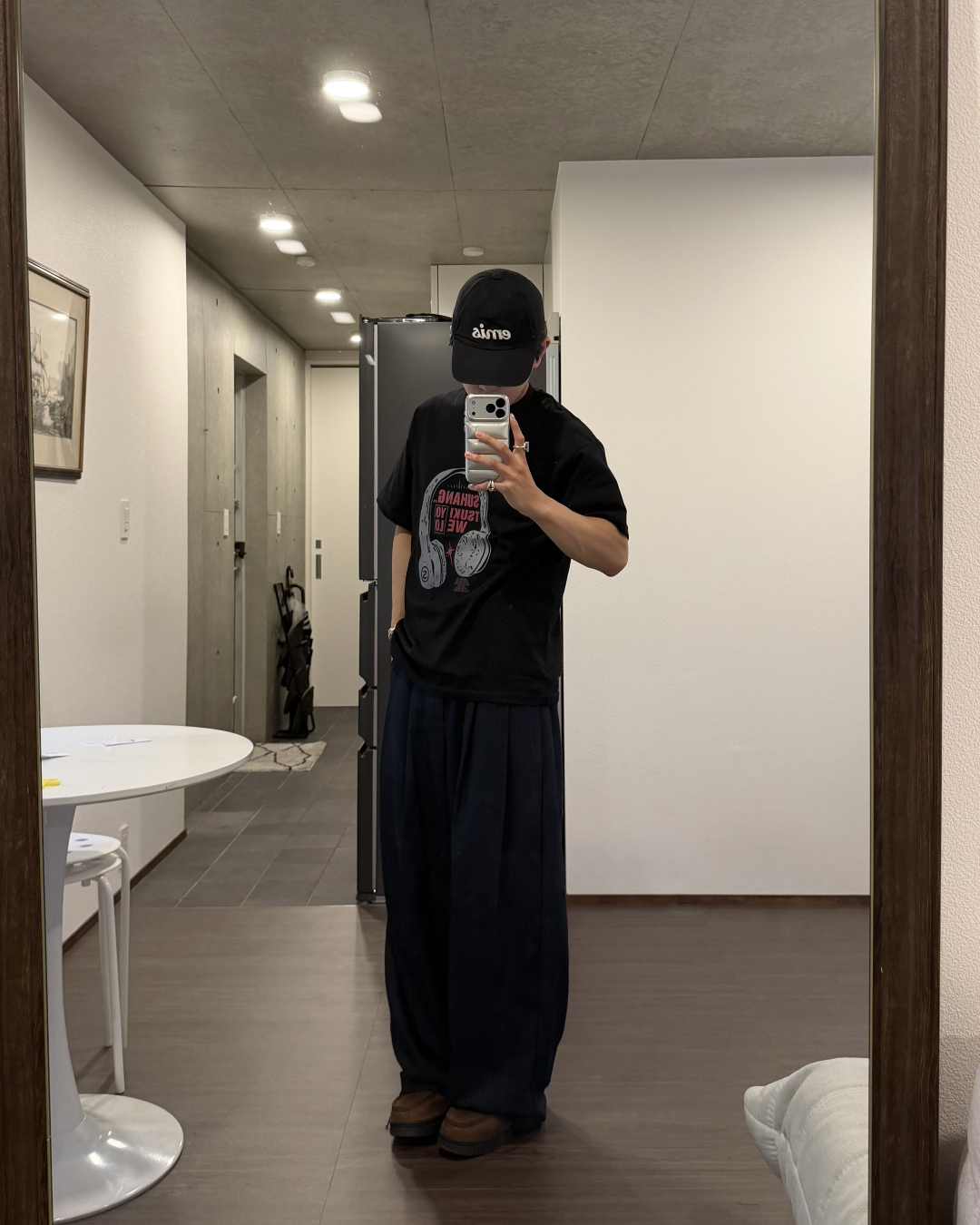 ヘッドフォンプリントTシャツ KA7250