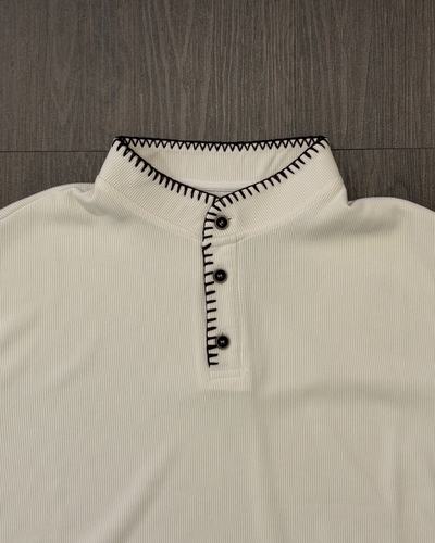 ヘンリーネックステッチTシャツ KA7260