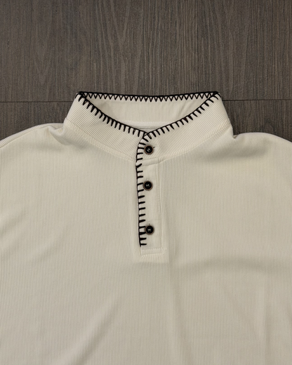 ヘンリーネックステッチTシャツ KA7260