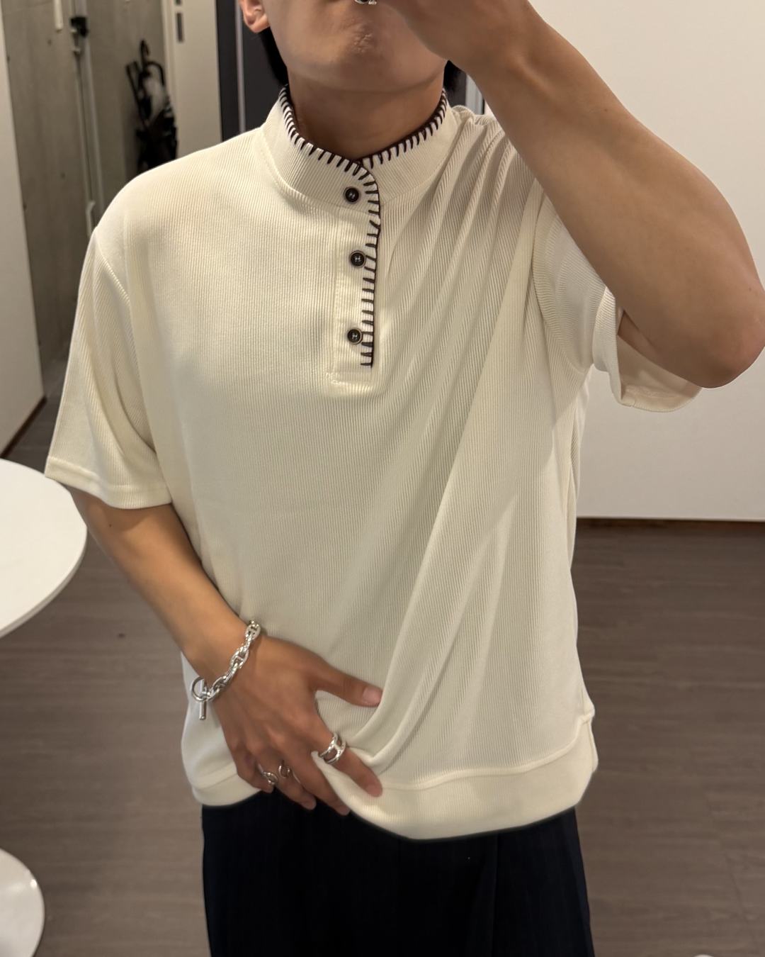 ヘンリーネックステッチTシャツ KA7260 – YOLO（ヨロ）｜ファッション通販