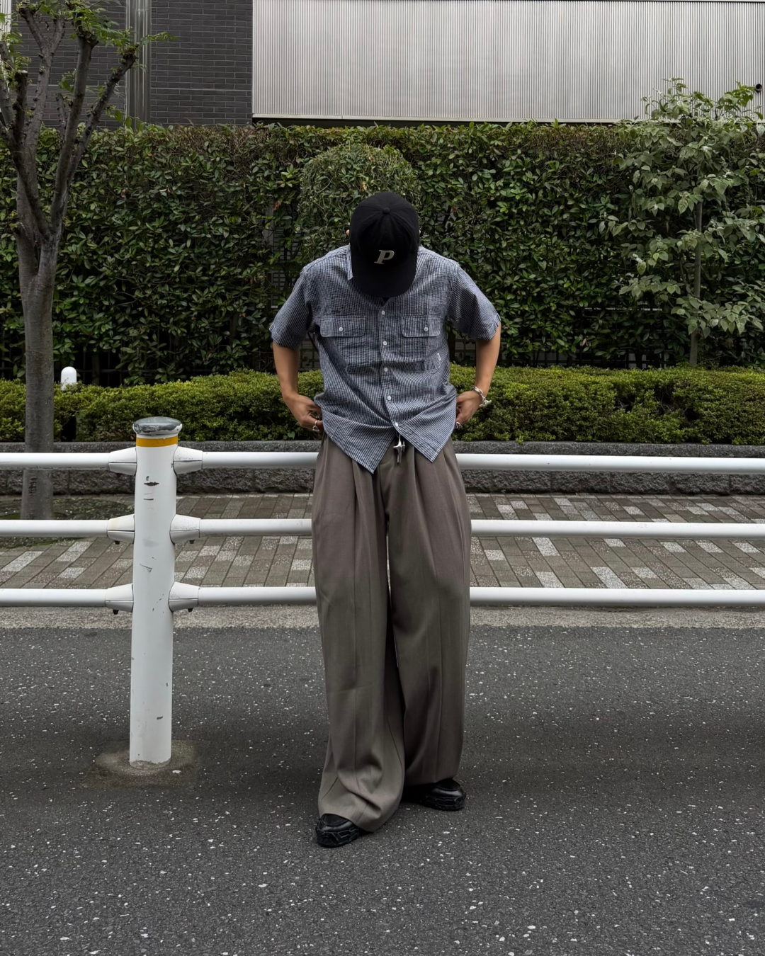 ポケットストライプシャツ KA7262
