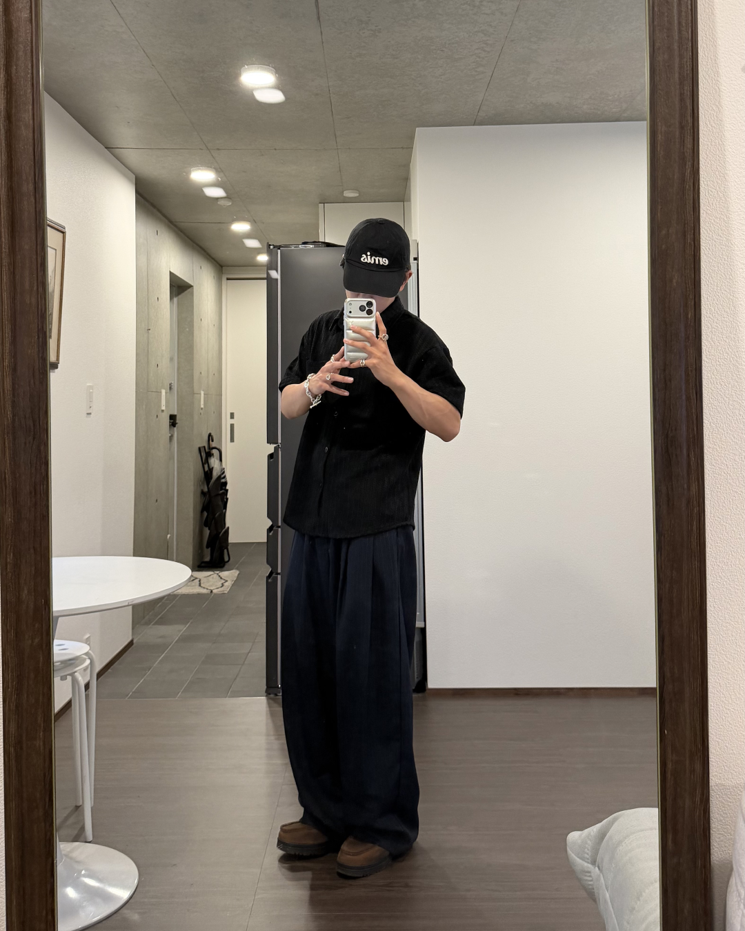 フィッシュボーンストライプシャツ KA7281