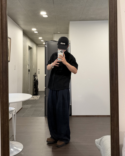 フィッシュボーンストライプシャツ KA7281