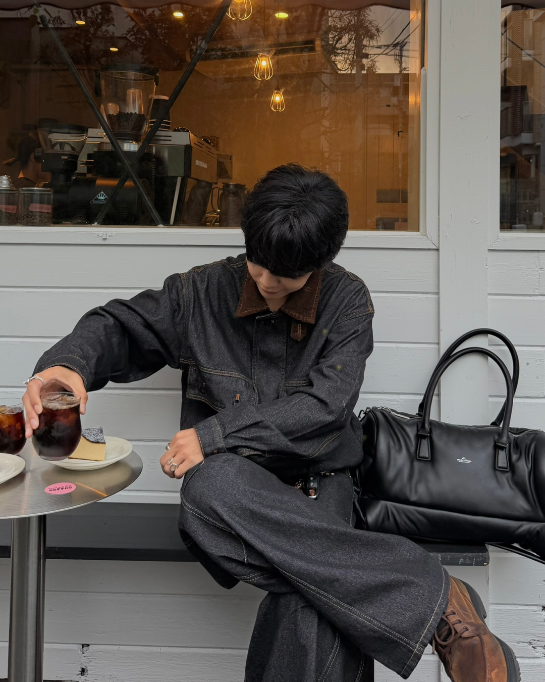 コーデュロイカラーデニムブルゾン KA7684