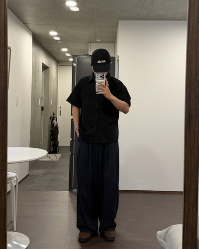 フィッシュボーンストライプシャツ KA7281