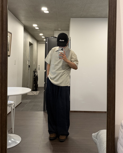 リネン半袖ポロシャツ  KA7284