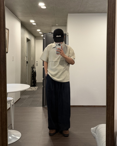 リネン半袖ポロシャツ  KA7284