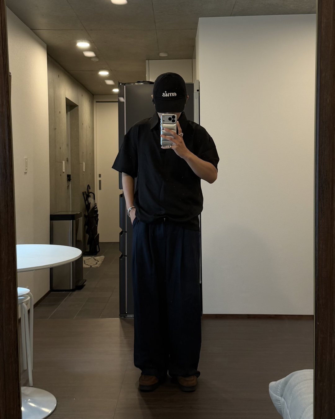 リネン半袖ポロシャツ  KA7284