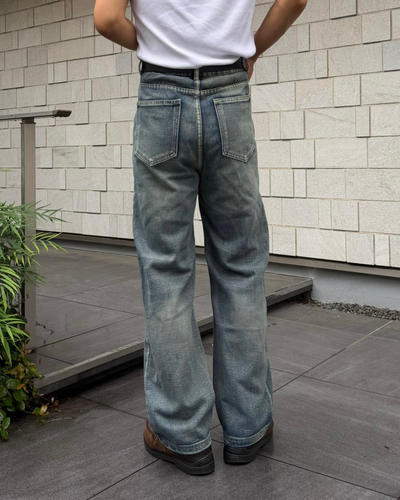 ウォッシュストレートデニムパンツ KA7287
