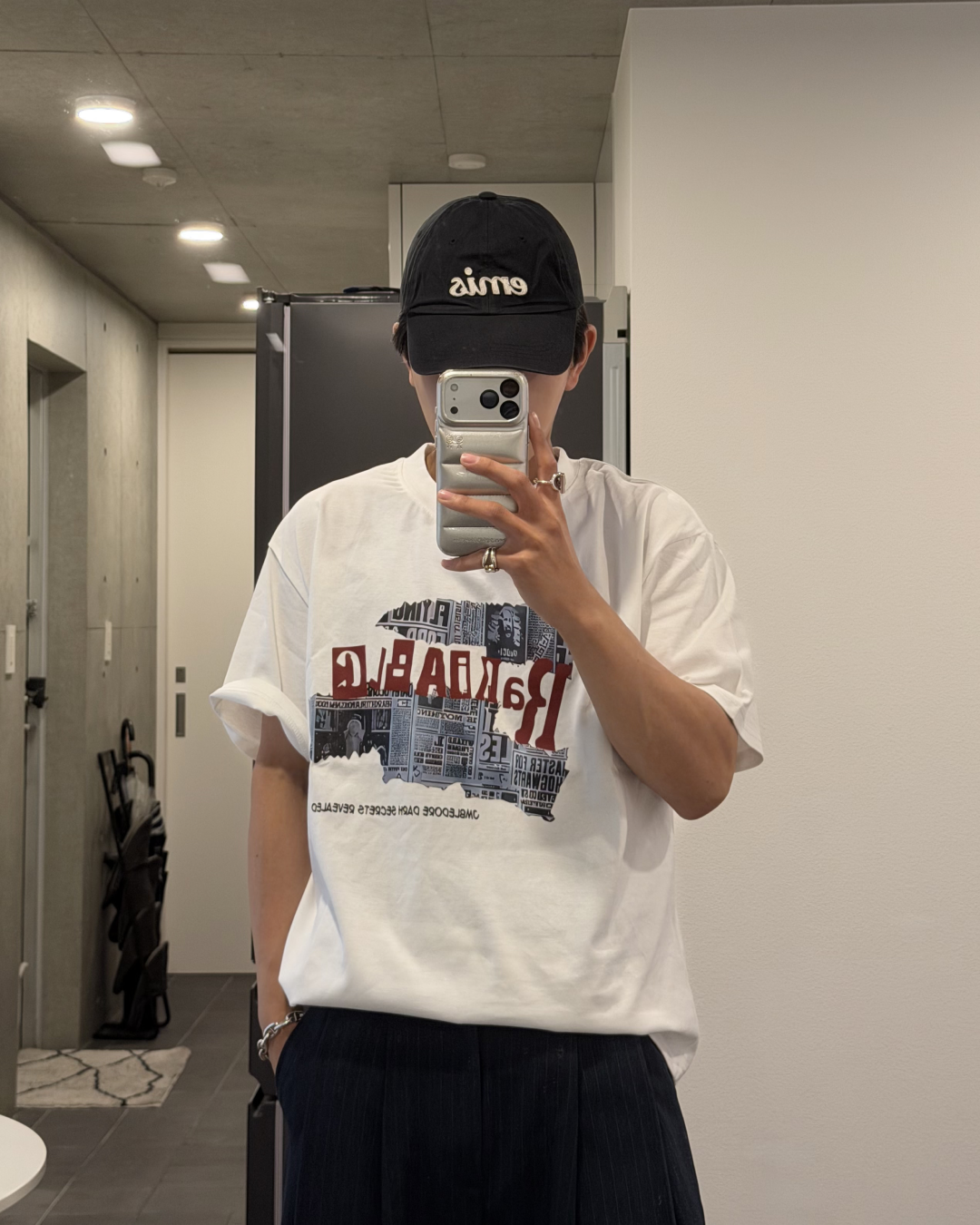 ロゴプリントTシャツ KA7293