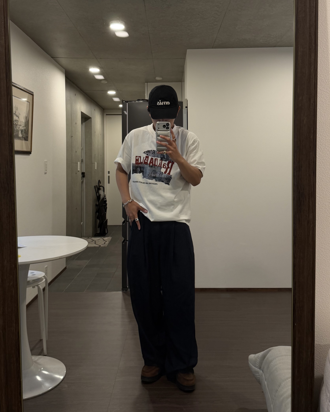 ロゴプリントTシャツ KA7293