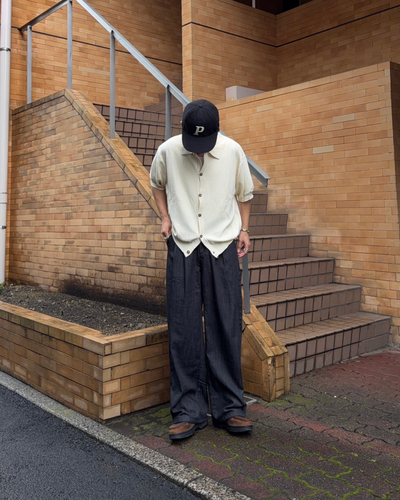 ストレートドレープスラックス KA7328
