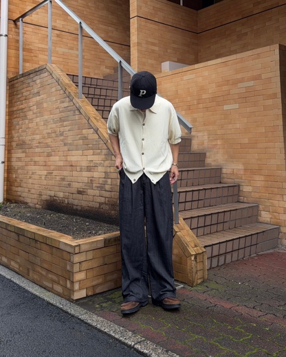 ストレートドレープスラックス KA7328