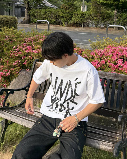 グラフィックオーバーTシャツ KA7336