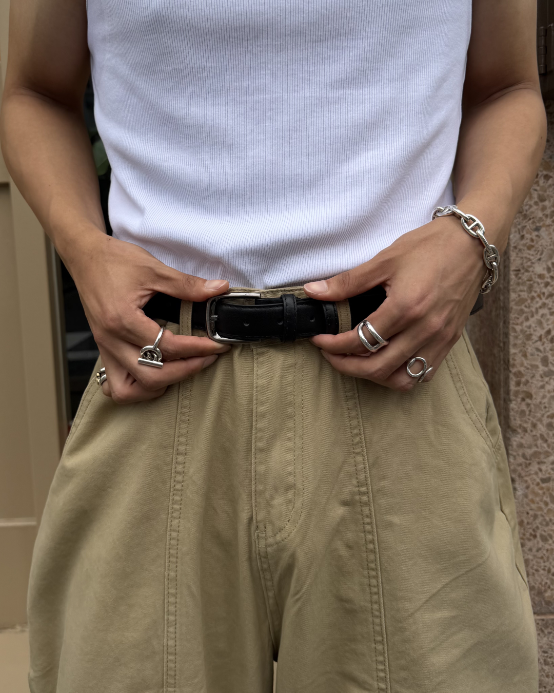シンプルバックルベルト KA7351