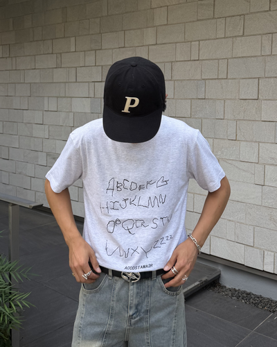 ハンドライティングTシャツ KA7383