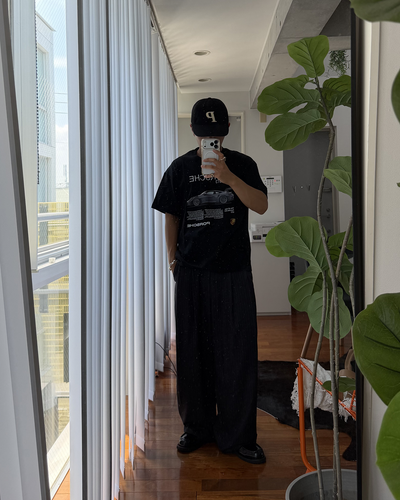 レーシンングカープリントTシャツ KA7385
