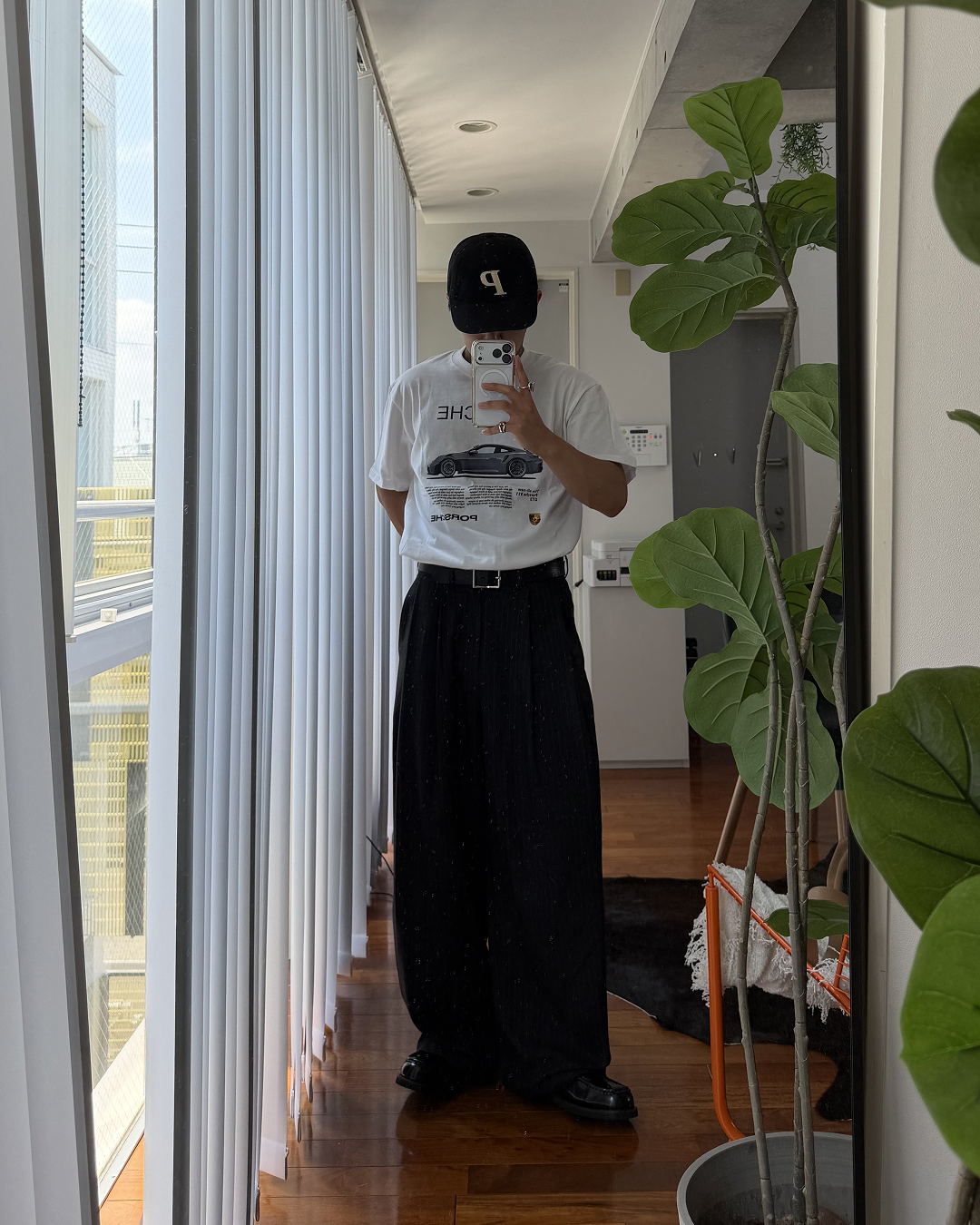 レーシンングカープリントTシャツ KA7385