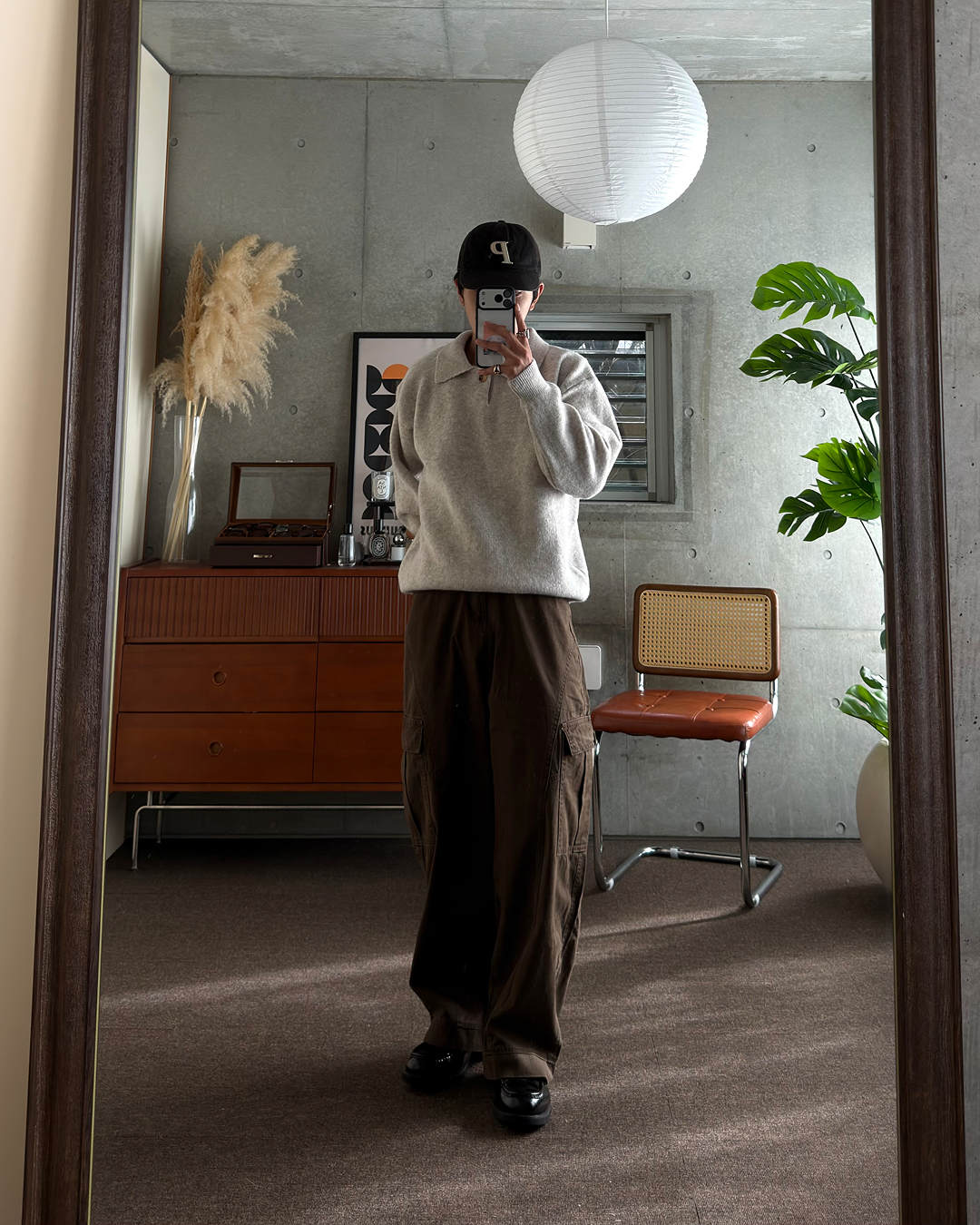 ストレートカーゴパンツ KA7629
