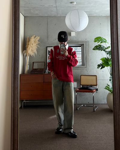 ナンバリングワッペンラガーシャツ KA7688