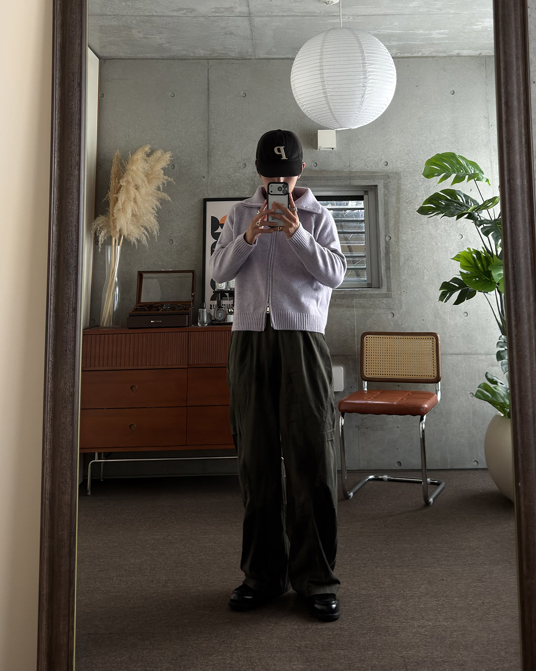 スタンドカラージップニットブルゾン KA7710