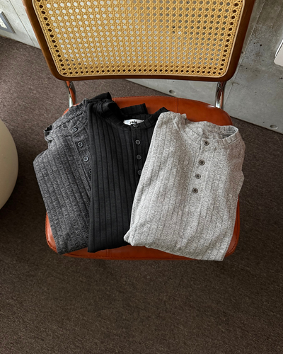 ヘンリーネックリブロンT KA7730
