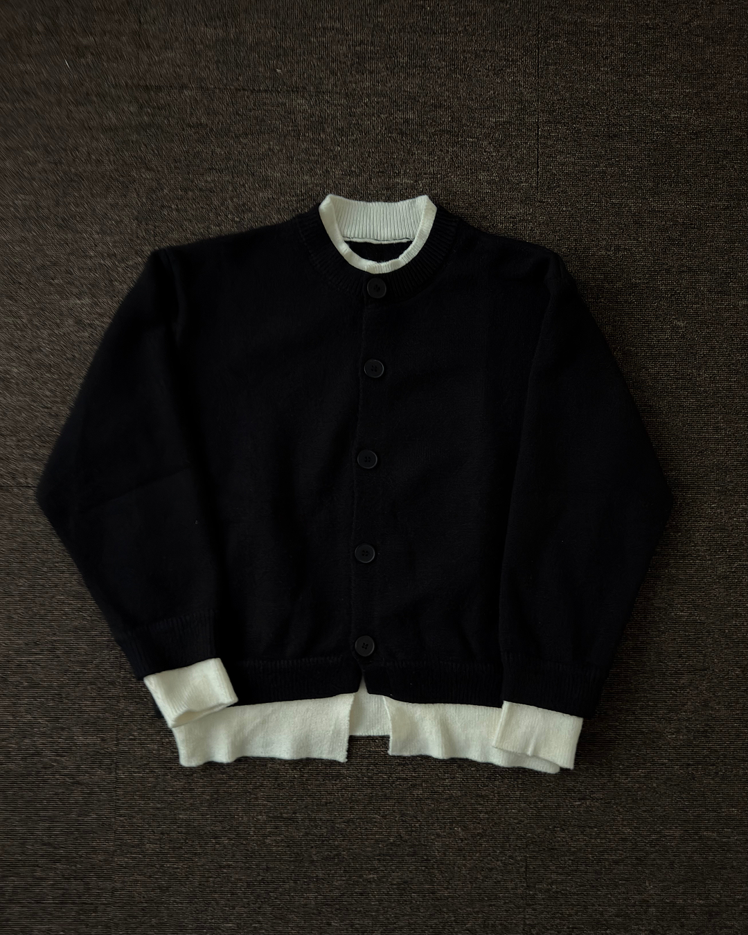 フェイクレイヤードカーディガン KA7755