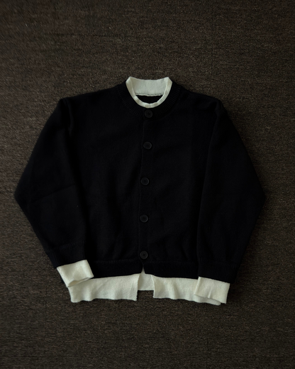 フェイクレイヤードカーディガン KA7755