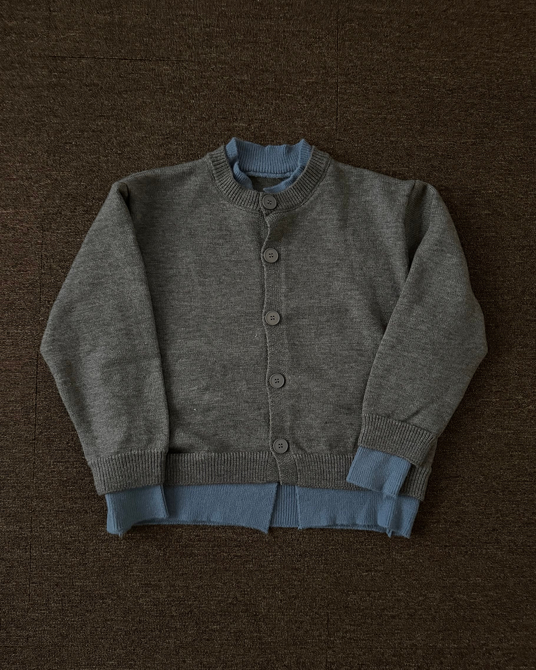 フェイクレイヤードカーディガン KA7755