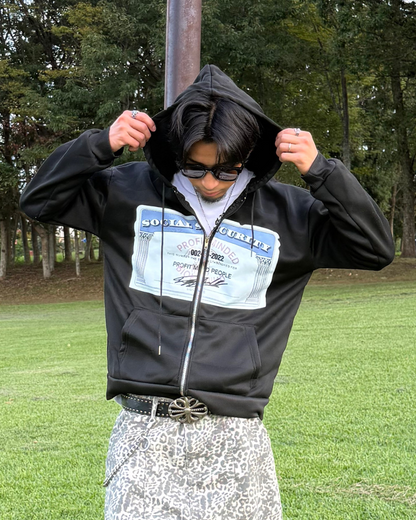 ヴィンテージライクジップパーカー KB0009