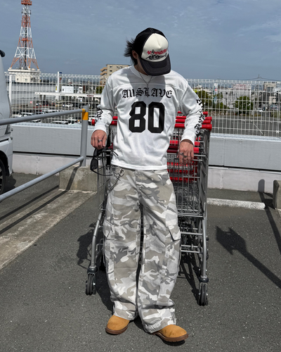 グレーカモカーゴパンツ KB0056