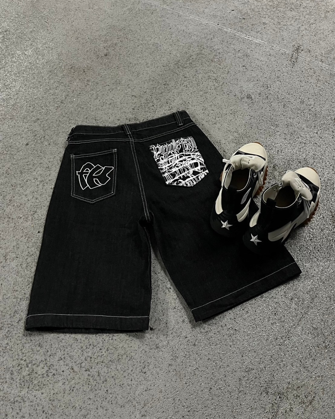 COEL YANUK コラボハーフパンツ COEL YANUK コラボハーフパンツ