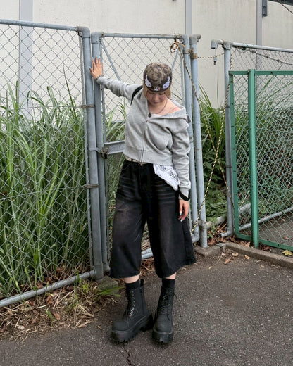 アメリカンレトロウォッシュハーフパンツ KC0007