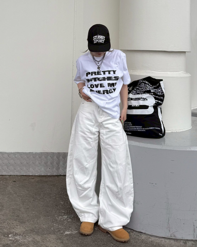 【再販】カーブデニムパンツ KC0070