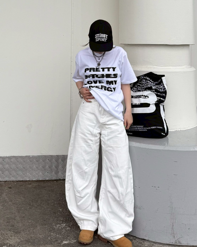 【再販】カーブデニムパンツ KC0070
