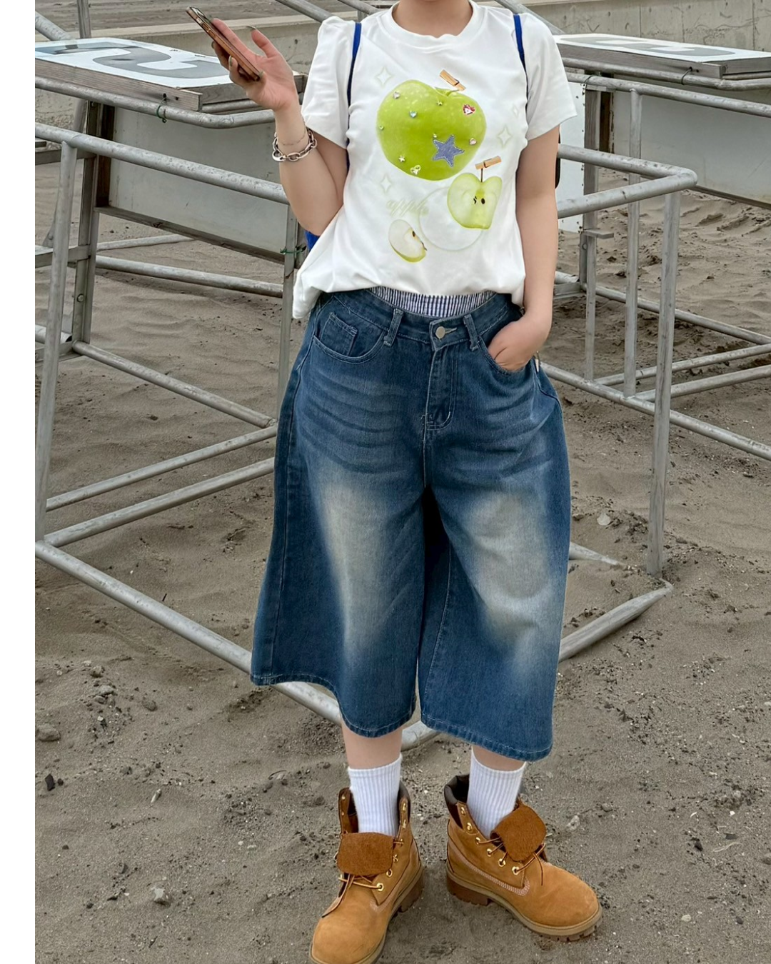 ファッジグリーンTシャツ KC0081
