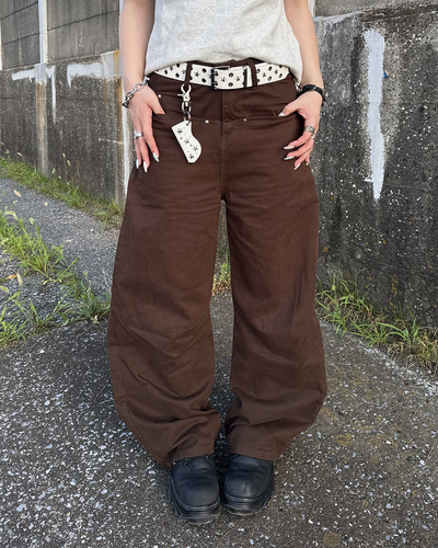 カーブシルエットワイドデニム KC0349