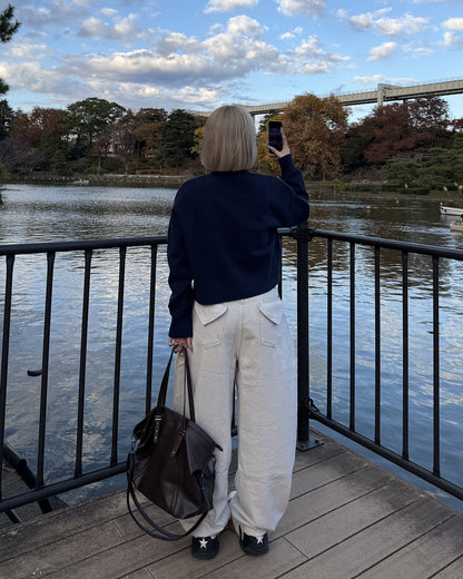 アメリカンラウンドネックプルオーバーセーター KC0203