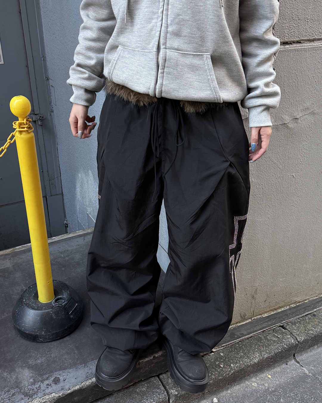 ウエストファークロスラメバルーンパンツ
KC0214