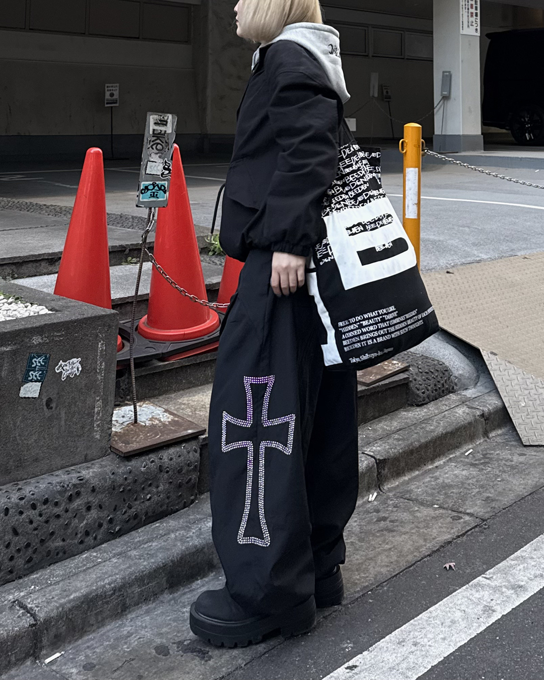 ウエストファークロスラメバルーンパンツ KC0214 – YOLO(ヨロ ウエストファークロスラメバルーンパンツ KC0214 – YOLO(ヨロ